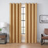  Magnitech Branson Grommet Blackout Curtain Panel - Honey/Gold - Bonton