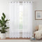 Livia Sheer Rod Grommet Curtain Panel