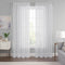 Emina Crushed Sheer Voil Rod Pocket Curtain Panel