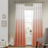  Arashi Window Curtain Panel - Melon - Bonton