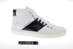 Costume National Logo Stripe High Top Sneaker