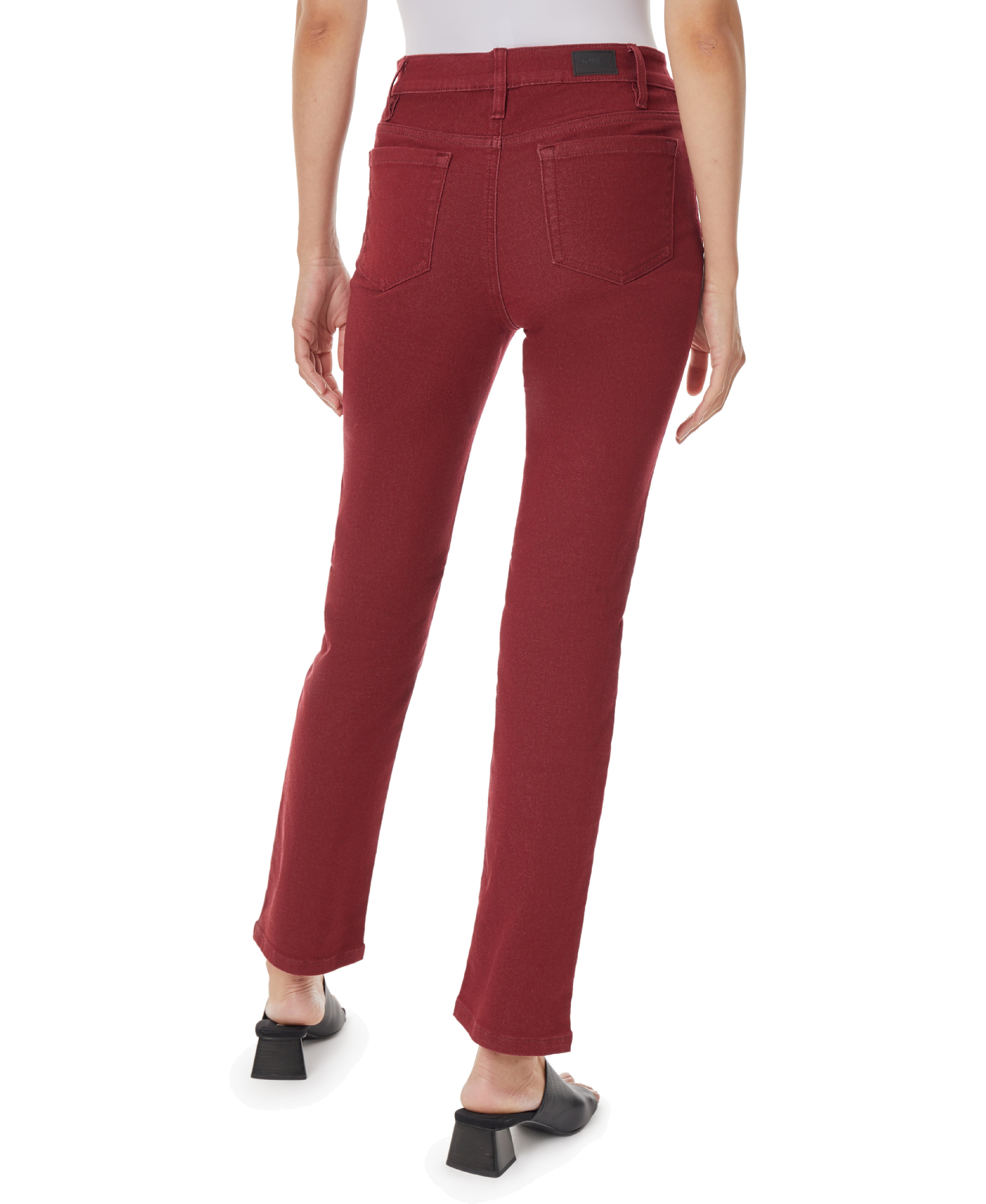  Jones New York Lexington Straight Jean - Bordeaux - Bonton