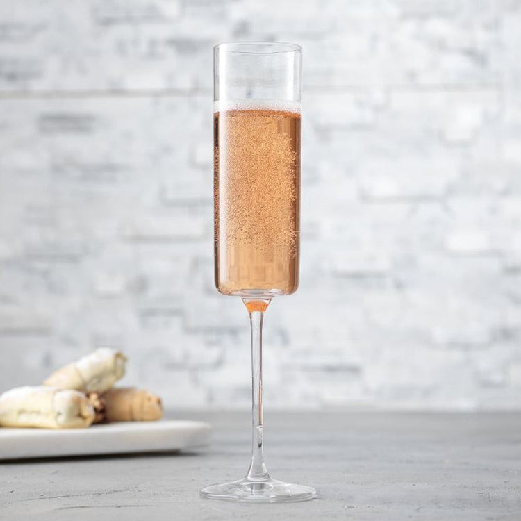 Claire Cylinder Champagne Glass Set of 4