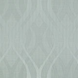 Caprese Geometic Wave Blackout Thermalayer Grommet Curtain Panel