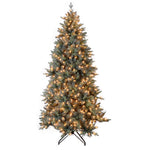 7.5 Foot High BLUE SPRUCE TREE with 650 Lights