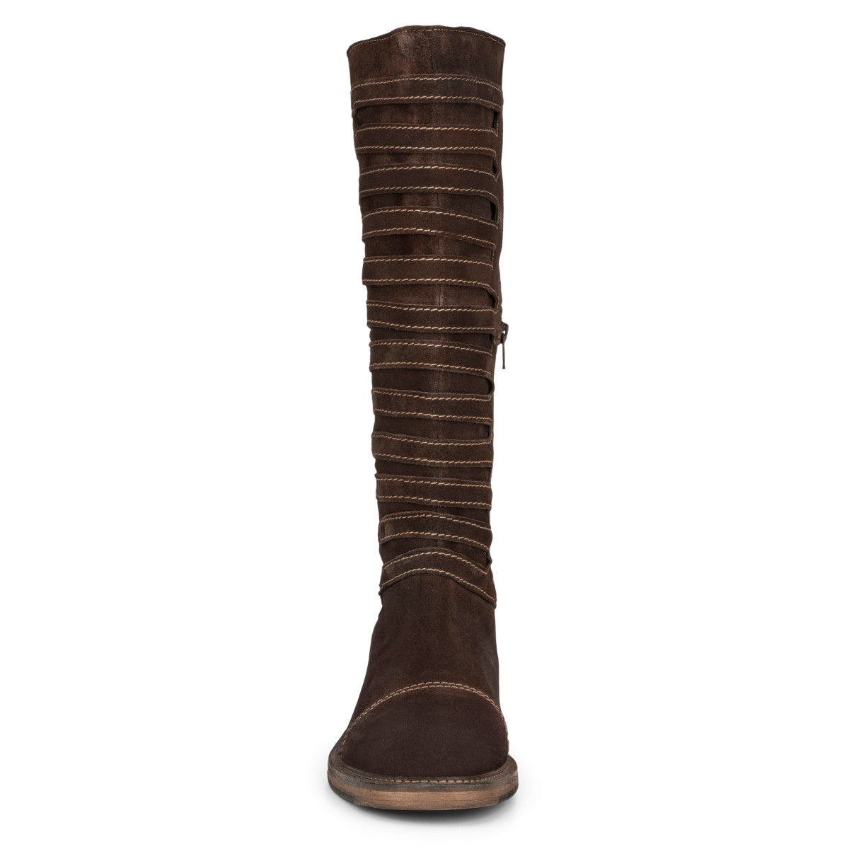  Women's Evelyn Tall Boot - Brown - Bonton