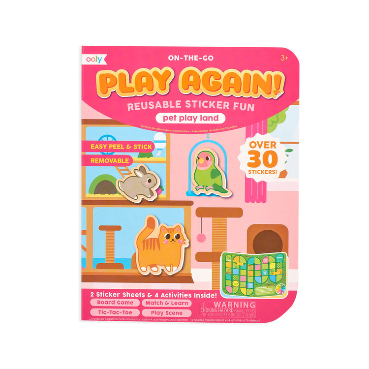 Play Again! Mini On-The-Go Activity Kit : Pet Play Land
