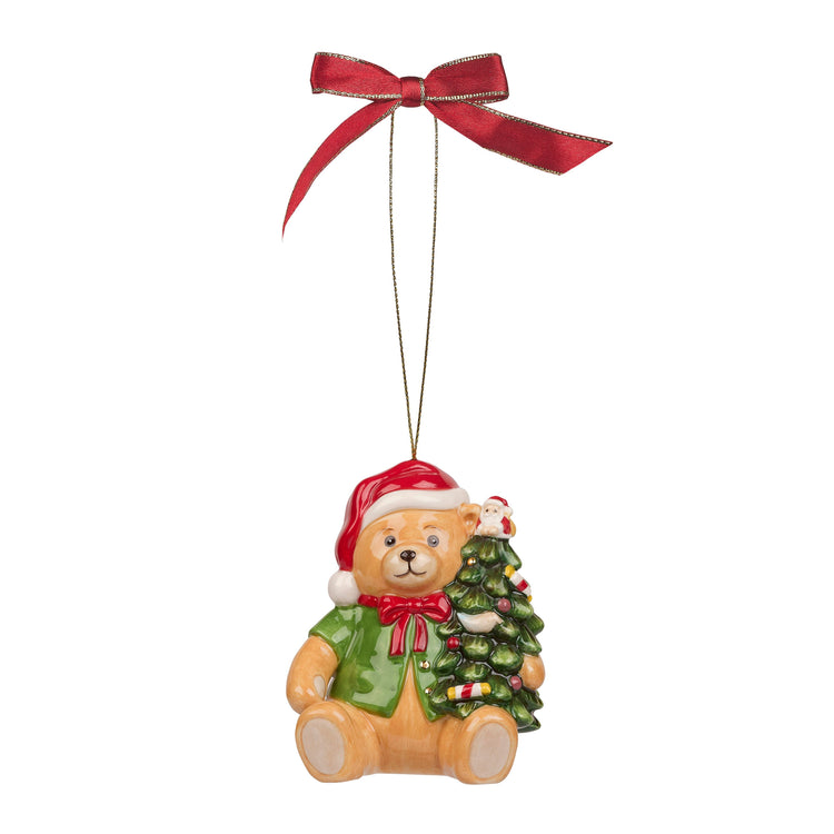 Christmas Tree Christmas Bear Ornament