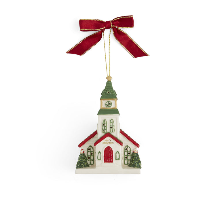 Christmas Tree Church Ornament
