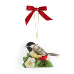 Christmas Tree Chickadee Ornament