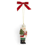Christmas Tree Tartan Nutcracker Ornament