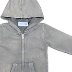 Hooded Coverall with Acid Wash