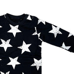 Printed Star L/S Tee Set