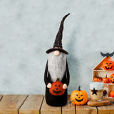 27.95"H Halloween Fabric Gnome Standing Decor