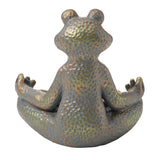 Bronze Yoga Frog Statue