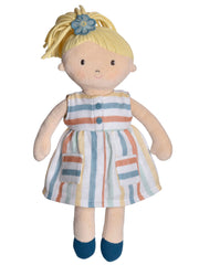 Taylor Doll in Striped Dress