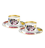Primavera Coffee Cups & Saucers Set of 2