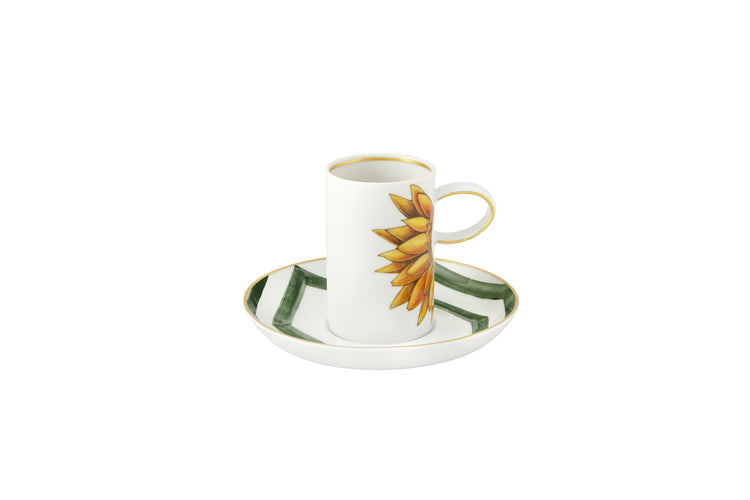 Amazonia Coffee Cups & Saucers Set of 4