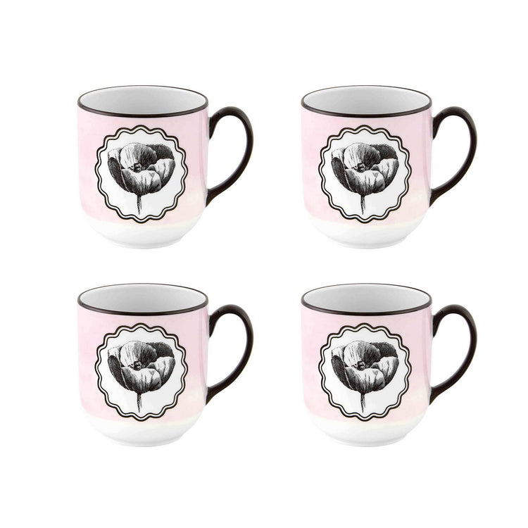 Herbariae Mugs Set of 4