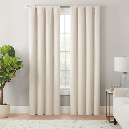 Magnitech Cannes Rod Pocket Blackout Curtain Panel