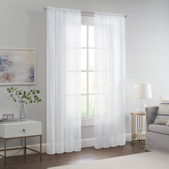 Livia Sheer Rod Pocket Curtain Panel