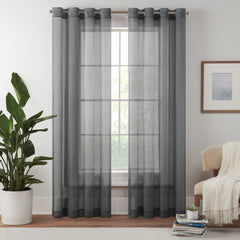 Livia Sheer Rod Grommet Curtain Panel