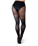 LECHERY LOTUS FLORAL TIGHTS