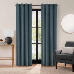 Velvet Blackout Grommet Curtain Panel