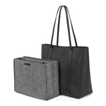 Pure Colletion Ladies Tote with Removable Organizer - Vegan Leather