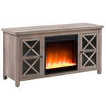 Colton TV Stand with Crystal Fireplace for TV's up to 55"