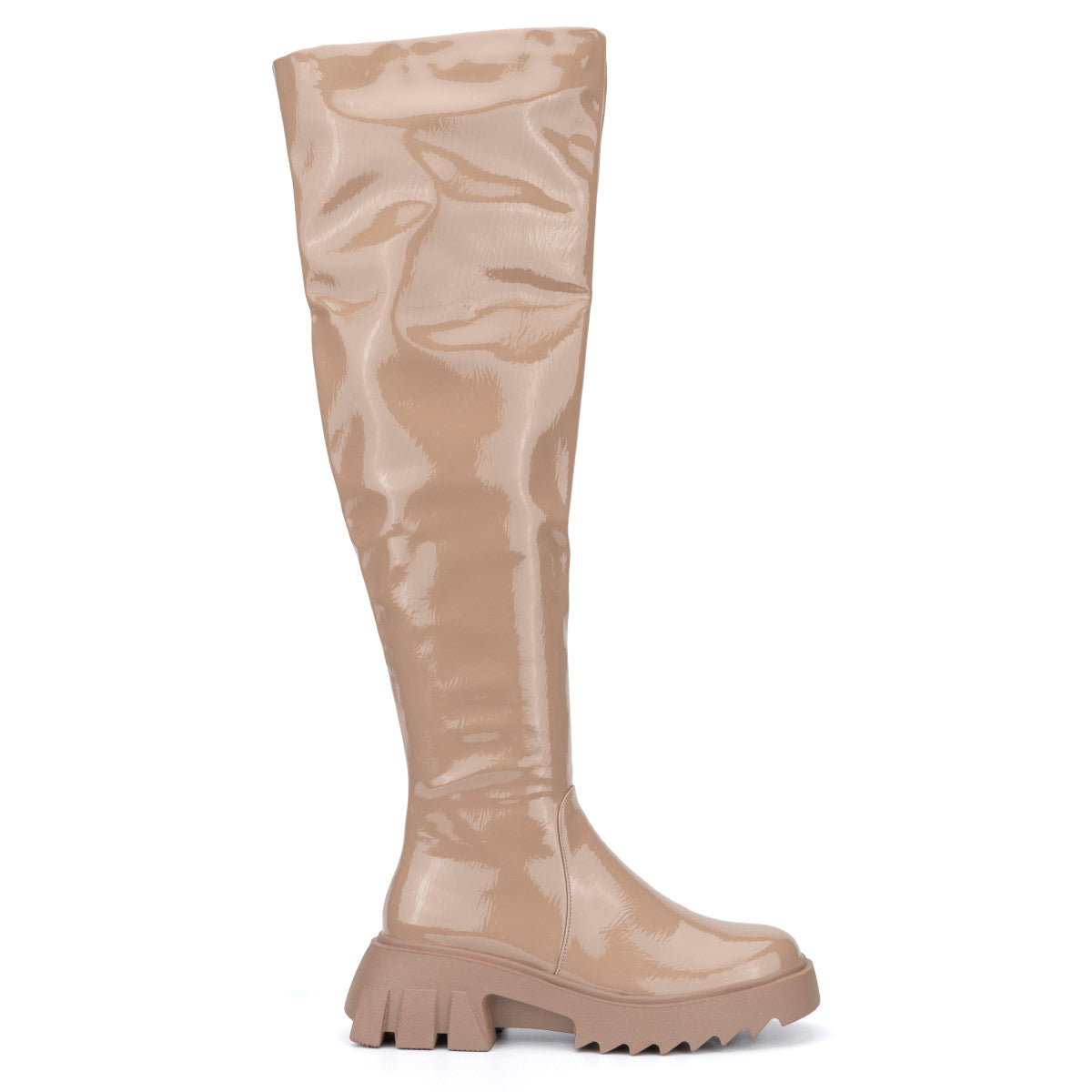  Women's Alfie Tall Boot - Beige - Bonton