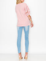 Reesa Top With Pearls