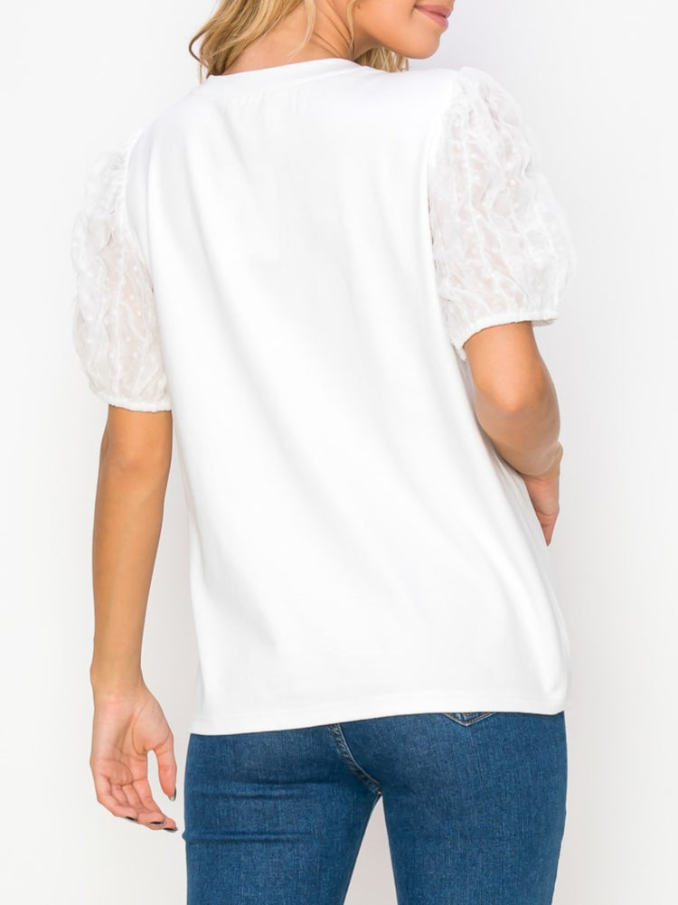 Reveka Top With Detachable Accessory Bag