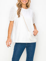 Reveka Top With Detachable Accessory Bag