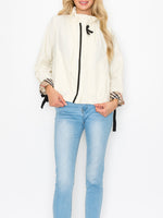 Jessica Jacket With Plaid Lining
