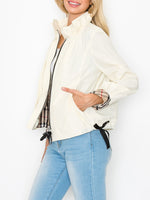 Jessica Jacket With Plaid Lining