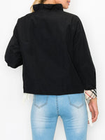 Jessica Jacket With Plaid Lining