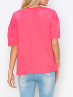 Rebecca Top With Pearl Satin Trim
