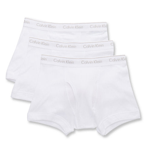  Calvin Klein Cotton Classics Trunk 3 Pack - Black - Bonton