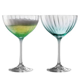 Erne Colour Cocktail/Champagne Glasses Set of 2