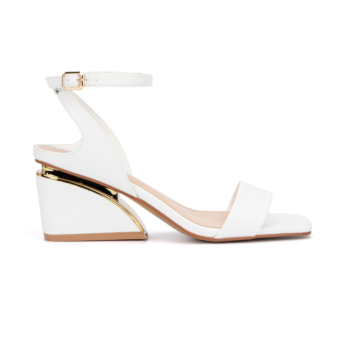  Women's Candida Heels - White - Bonton