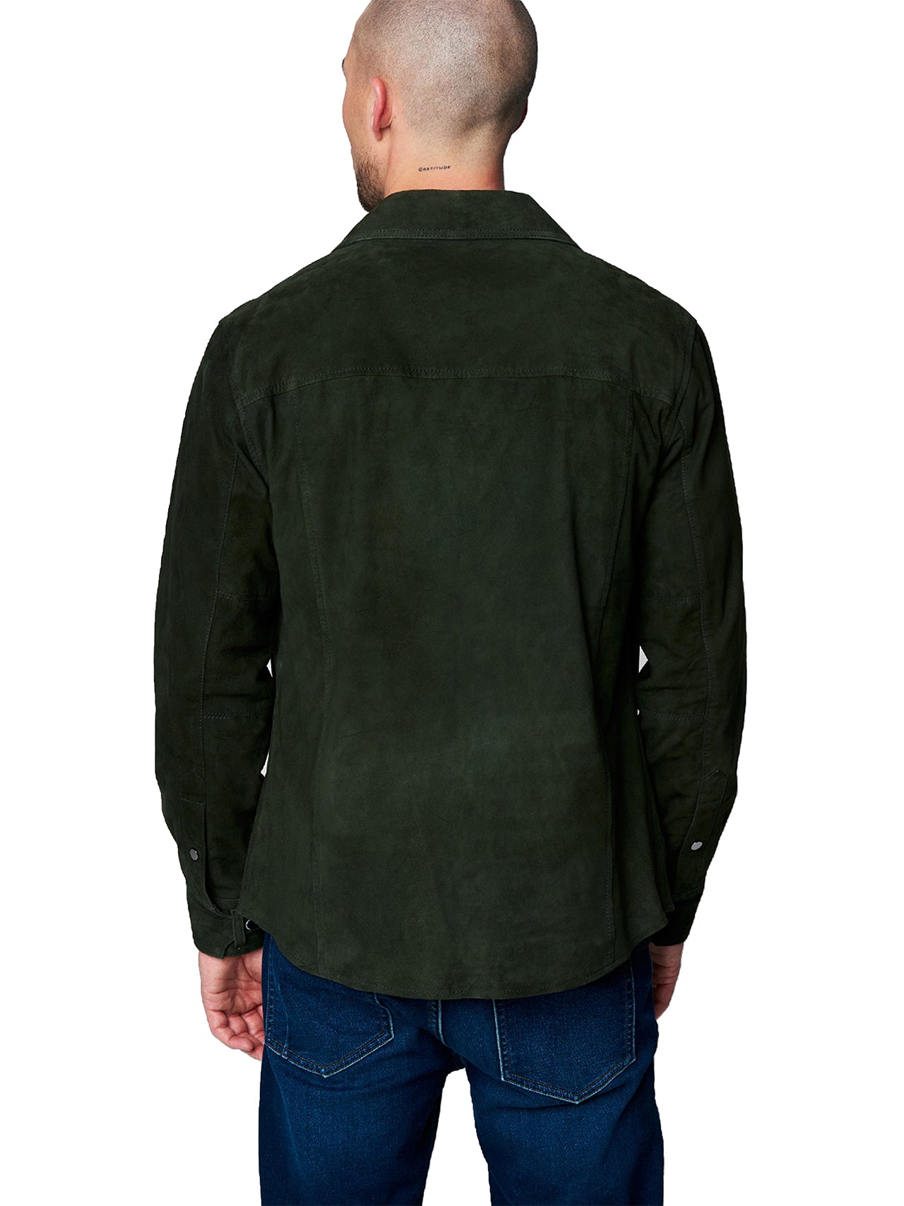  BlankNYC Suede Shirt Jacket - Come Here - Bonton