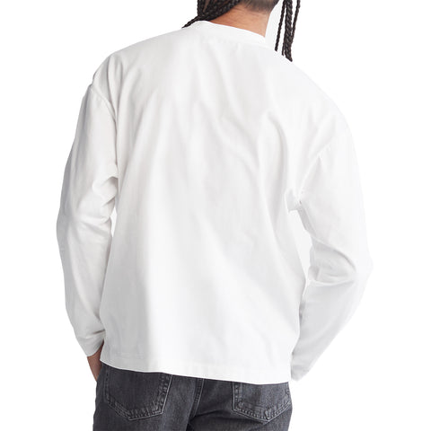 Long Sleeves Relaxed Archive Logo Crewneck Tee