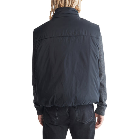 Front Zipper Zip Pocket Puffer Vest