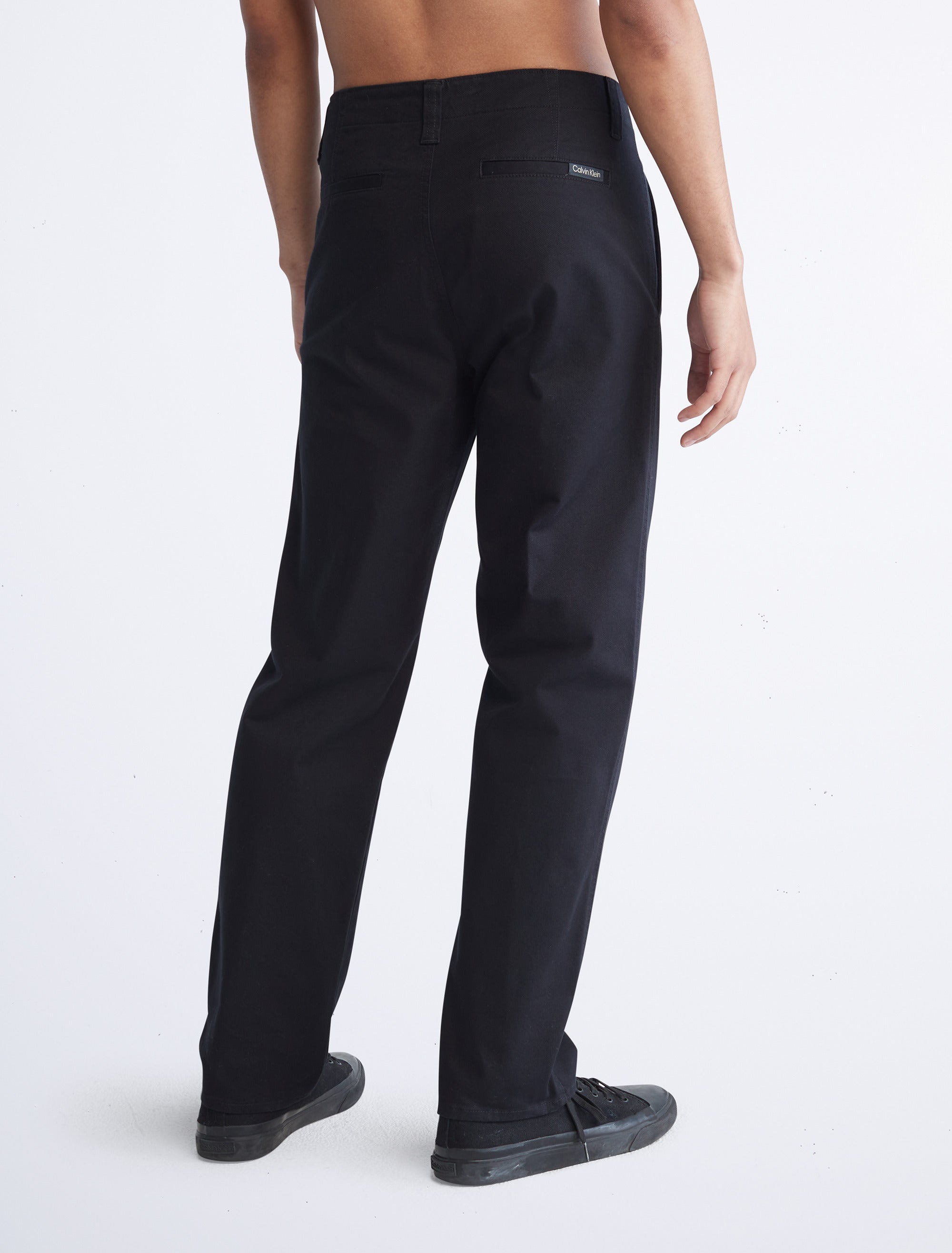  Calvin Klein Reg Fit Utility Chino - Black Beauty - Bonton