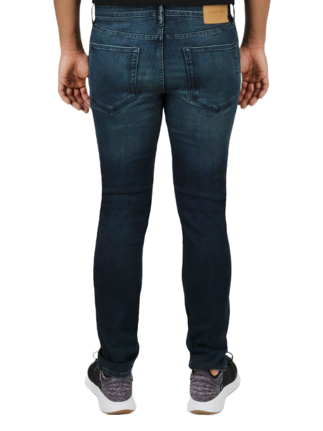  Calvin Klein Skinny Fit Boston Blue Jean - Boston Blue Black - Bonton