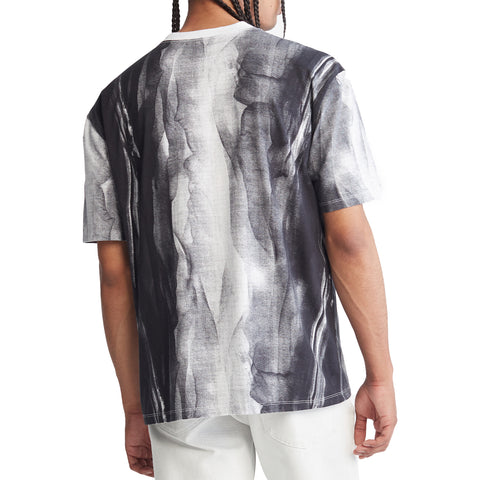 Short Sleeves Relaxed Aop Slub Tee