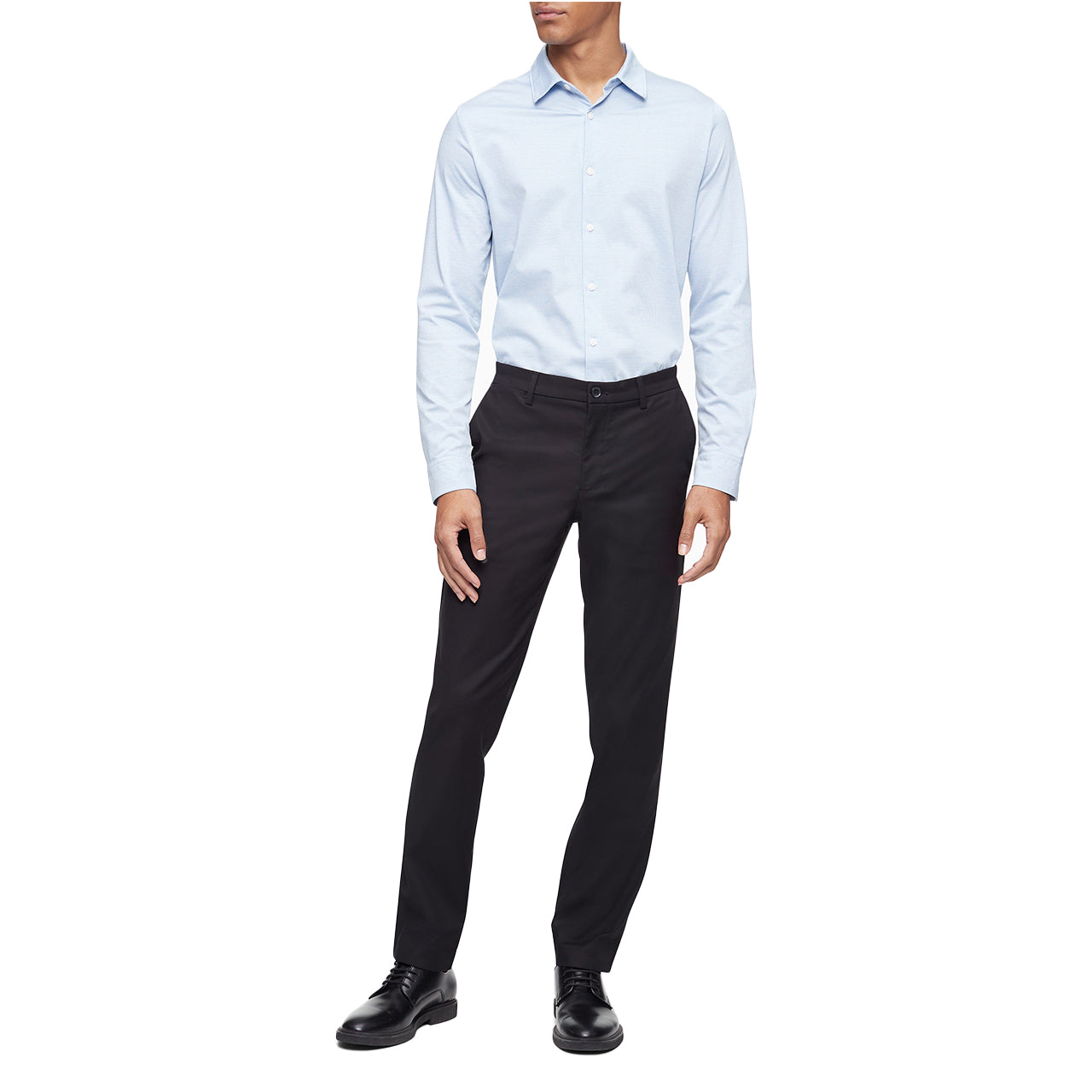  Calvin Klein Slim Modern Stretch Chino - Black - Bonton