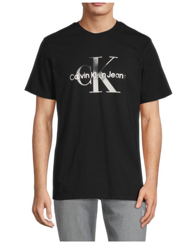 Short Sleeves Gradient Monogram Tee