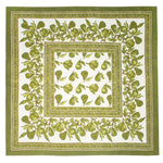 Orchard Pear Green Tablecloth Square